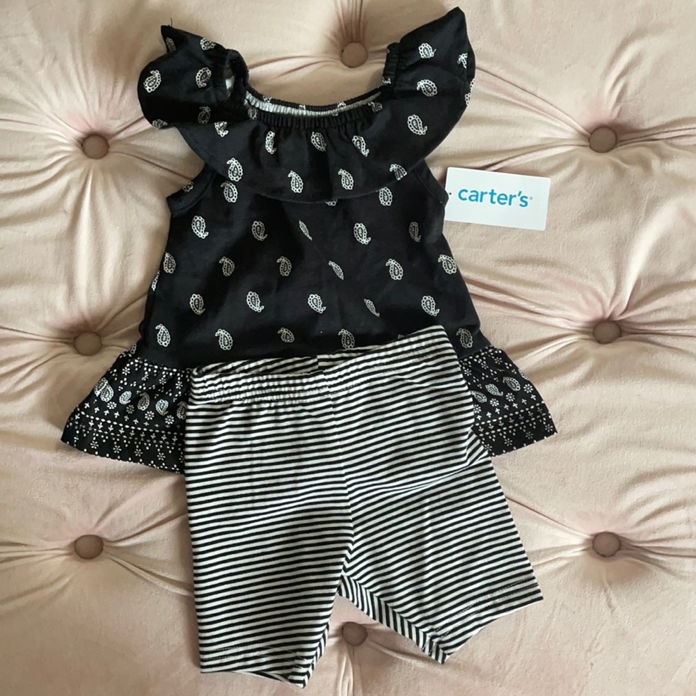 Carter’s baby girl 2 piece outfit